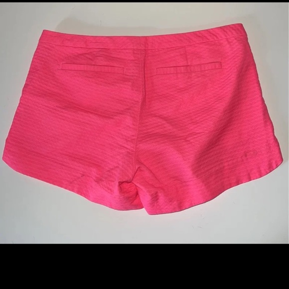 Lilly Pulitzer Callahan Shorts HOT pink excellent condition size 00 PRICE FIRM - Picture 9 of 10